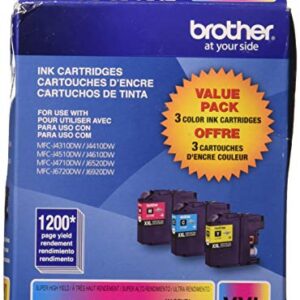 Brother International LC1053PKS 3 Pack LC105C M Y