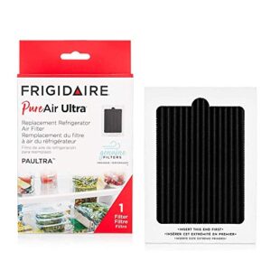 frigidaire paultra pure air ultra refrigerator air filter with carbon technology to absorb food odors, 6.5″ x 4.75″