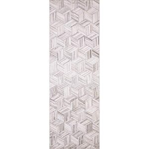 Loloi II Maddox Collection MAD-07 LT Grey/Ivory, Contemporary 7'-6" x 9'-6" Area Rug