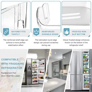 242126602 Refrigerator Door Bin Replacement Part for Elec.trolux and Frigi.daire Refrigerator Door Shelf 4547407 AP6278233 PS12364199 EAP12364199 (2 Pack)