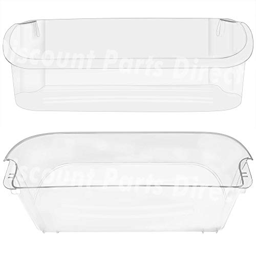 240356402 Clear Refrigerator Door Bin Side Shelf For Electrolux and Frigidaire, Upper Slot Replacement Shelf, Gallon Size - Replaces AP2549958, 240430312, 240356416, 240356407, and more