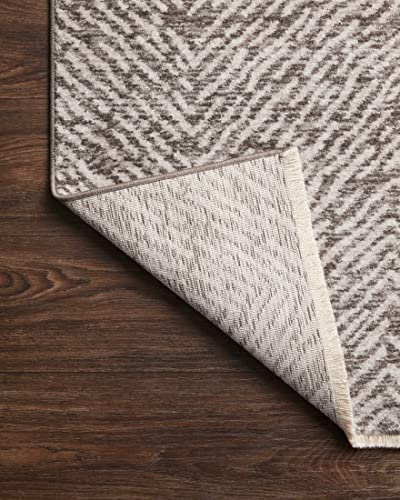 Loloi II Vance Collection VAN-10 Taupe / Dove, Traditional 9'-6" x 13'-1" Area Rug