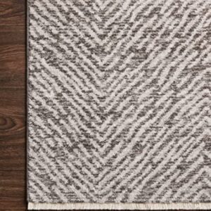 Loloi II Vance Collection VAN-10 Taupe / Dove, Traditional 9'-6" x 13'-1" Area Rug