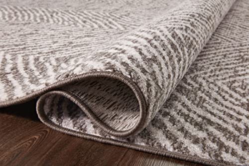 Loloi II Vance Collection VAN-10 Taupe / Dove, Traditional 9'-6" x 13'-1" Area Rug