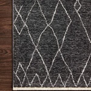 Loloi II Vance Collection VAN-11 Charcoal / Dove, Traditional 11'-6" x 15'-7" Area Rug