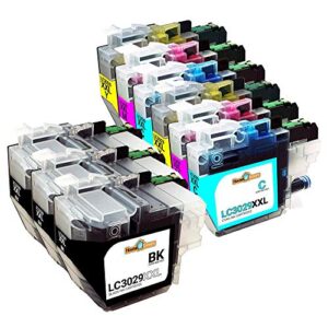 Houseoftoners Compatible Ink Cartridge Replacement for Brother LC3029 XXL LC 3029 for MFC-J5830DW MFC-J5930DW MFC-J6535DW MFC-J6935DW (3B/2C/2M/2Y, 9PK)