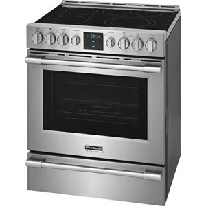 Frigidaire Professional Series PCFE3078AF 30 Inch Freestanding Electric Range with 5 Elements, 5.4 Cu. Ft. Oven Capacity, Storage Drawer, Air Fry, True Convection