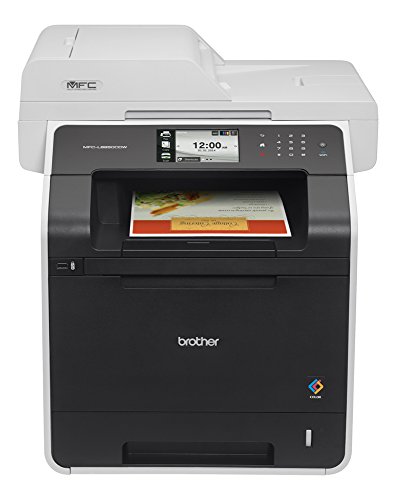 Brother Printer MFC-L8850CDW Wireless Color Laser Printer with Scanner, Copier and Fax, Amazon Dash Replenishment Ready