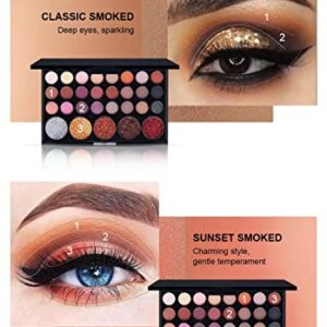 28 Pieces Makeup Kit for Women Full Kit, TooAemiS Professional Makeup Kit for Teens or Adult, All in One Makeup Sets Include Eyeshadow Palette Lipstick Concealer Foundation Mascara Loose Powder Etc