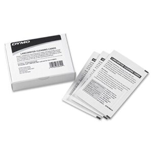 dymo labelwriter cleaning cards, 10/box