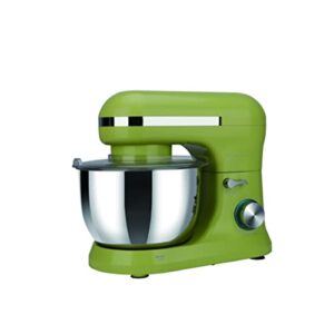 FRIGIDAIRE ESTM020-BUTTERFLY Retro Electric Stand Mixer, 4.75 Quart / 4.5L, 8 Speeds with Whisk, Dough Hook, Flat Beater Attachments, Splash Guard (Butterfly)