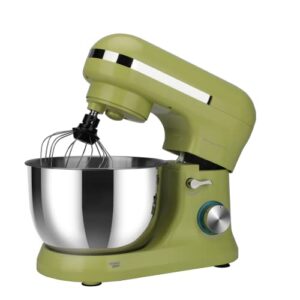 FRIGIDAIRE ESTM020-BUTTERFLY Retro Electric Stand Mixer, 4.75 Quart / 4.5L, 8 Speeds with Whisk, Dough Hook, Flat Beater Attachments, Splash Guard (Butterfly)