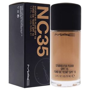 MAC Studio Fix Fluid SPF 15 - NC35 Foundation Women 1 oz