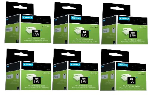 6+Pack+of+DYMO+30251+LabelWriter+Label+Thermal+Printer+Labels+Address+Standard+1-18+x+3-12+260+Labels+2-Carded+Sold+by+OFFICE+LABELS