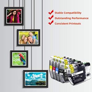 EXCERCUS LC3019 3019 LC3017 Ink Cartridge Replacement for Brother LC3019 3019 LC3017 XL LC 3017 Ink (2B/1C/1M/1Y,5 Pack) Work with Brother MFC-J5330DW MFC-J6930DW MFC-J6530DW MFC-J6730DW