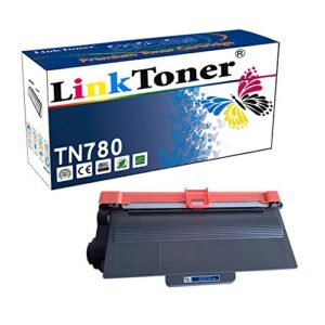 linktoner tn780 compatible toner cartridge replacement high yield for brother tn780-bk laser printer dcp-8250dn, hl-5440, hl-5440d, hl-5450d
