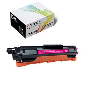 tg imaging (1xmagenta) compatible toner cartridge replacement for brother tn223 tn-223 tn 223 tn223m work for hl-l3210cw hl-l3230cdw hl-l3230cdn hl-l3270cdw hl-l3290cdw mfc-l3750cdw printer