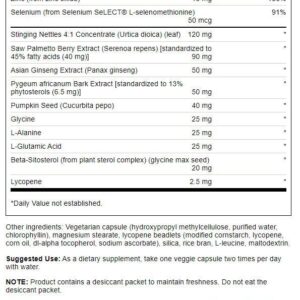 Swanson Prostate Plus - Natural Supplement for Men Promoting Healthy Urinary Tract Flow & Frequency - Supporting Overall Prostate Health - (180 Veggie Capsules)