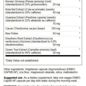 Swanson Energy Boost - Designed Release 60 Vg Embo Ap