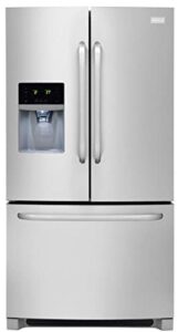 frigidaire 4-piece set with ffhb2740ps 36″ french door refrigerator, ffgf3053ls 30″ gas range, ffbd2412ss 24″built in dishwasher and ffmv164ls 30″ over the range microwave oven in stainless steel