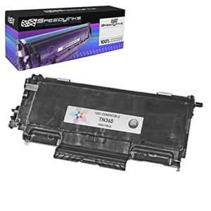 speedyinks compatible toner cartridge replacement for brother tn360 (black)