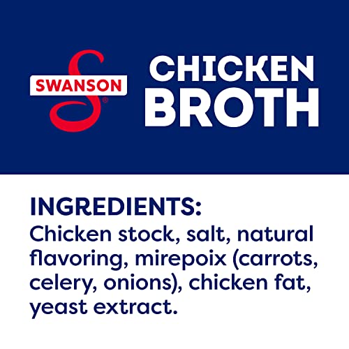 Swanson 100% Natural, Gluten-Free Chicken Broth, 14.5 Oz Can