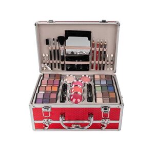 FantasyDay All-in-one Holiday Make up Gift Set | Makeup Kit for Women Full Kit Essential Starter Bundle Include Eyeshadow Palette Lipstick Blush Foundation Concealer Face Powder Mascara Lipgloss Brush