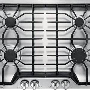Frigidaire 2-Piece Kitchen Package with FFGC3026SS 30" Gas Cooktop, and FGEW3065PF 30" Electric Single Wall Oven in Stainless Steel