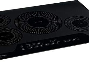 Frigidaire FGIC3066TB Gallery 30" Electric Induction Cooktop, Built-in 4-Burner, Vitroceramic Glass, Black