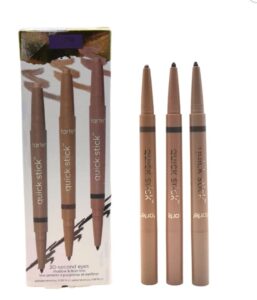 tarte 30 second eyes shadow & liner trio:: quickstick waterproof shadow & liner in mauve luster and black, rose luster and warm brown, champagne luster and burgundy