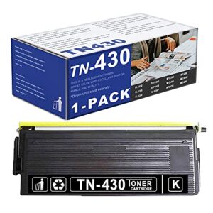 indi 1 pack tn-430 tn430 black toner cartridge replacement for brother hl-1030 1200 1240 1250 1270n 1440 1450 1430 8350p 8350nlt 9650 9650n 9750 1650 1670n 1850 1870n printer.
