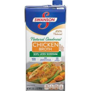 swanson natural goodness chicken broth carton – 32oz (pack of 4)