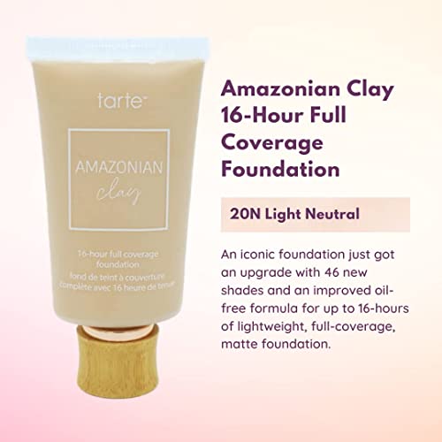 Tarte Amazonian Clay 16-Hour Full Coverage Foundation - 20N Light Neutral