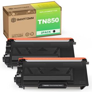 s smartomni tn850 tn820 compatible toner cartridges replacement for brother tn850 tn820 tn-850 tn-820 for brother dcp-l5500dn hl-l5000d hl-l5200dwt hl-l6200dw mfc-l5700dw mfc-l5800dw pinter 2 packs