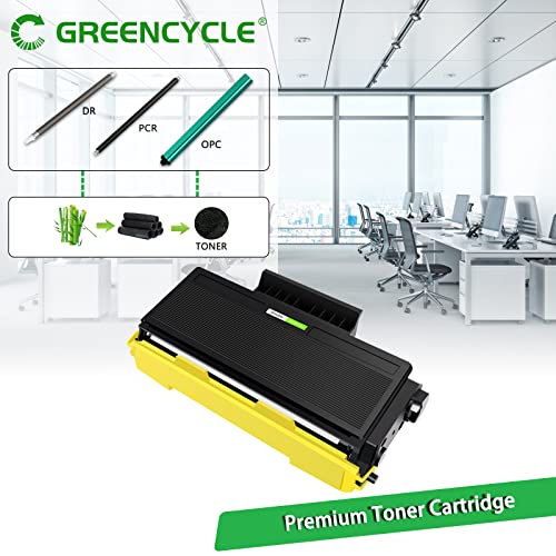 greencycle 3 PK Compatible TN580 TN620 TN650 Black Toner Cartridge for Brother HL-5280DW HL-5250 Printer