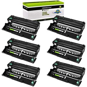 greencycle compatible drum unit replacement for brother dr820 dr 820 work with hl-l6200dw hl-l6200dwt mfc-l5850dw mfc-l5900dw hl-l5200dw series printers (black, 6 pack)