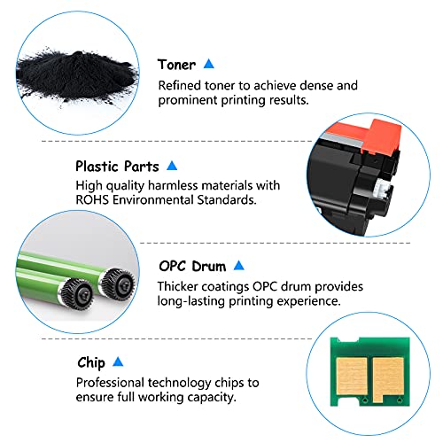 SuperInk Toner Cartridge Replacement (WITH CHIP) Compatible for Brother TN760 TN-760 TN730 to Use with HL-L2350DW HL-L2395DW HL-L2390DW HL-L2370DW MFC-L2750DW MFC-L2710DW DCP-L2550DW Printer - 1 Black