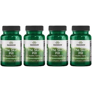 Swanson Signature Line The Skin Pill 30 Softgels (4 Pack)