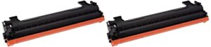 perfectprint compatible toner cartridge replacement for brother dcp-1510 1512 hl-1110 1112 mfc-1810 tn1050 (black, 2-pack)