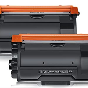 Juyudow Ultra High Yield Toner Cartridge for Brother TN880 TN-880 TN 880 HL-L6200DW MFC-L6700DW MFC-L6800DW HL-L6200DWT HL-L6300DW MFC-L6900DW Printer Toner Cartridge (Black, 2 Pack)
