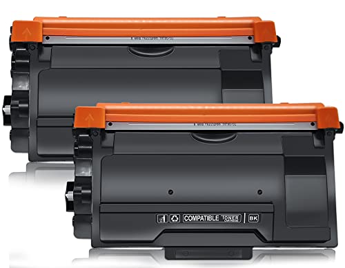 Juyudow Ultra High Yield Toner Cartridge for Brother TN880 TN-880 TN 880 HL-L6200DW MFC-L6700DW MFC-L6800DW HL-L6200DWT HL-L6300DW MFC-L6900DW Printer Toner Cartridge (Black, 2 Pack)