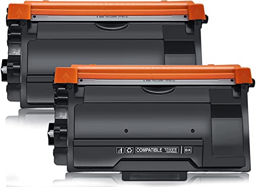 Juyudow Ultra High Yield Toner Cartridge for Brother TN880 TN-880 TN 880 HL-L6200DW MFC-L6700DW MFC-L6800DW HL-L6200DWT HL-L6300DW MFC-L6900DW Printer Toner Cartridge (Black, 2 Pack)