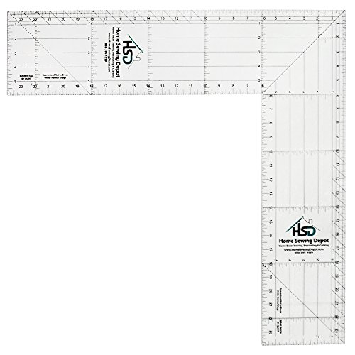 Home Sewing Depot 24 Inch Folding Square Ruler