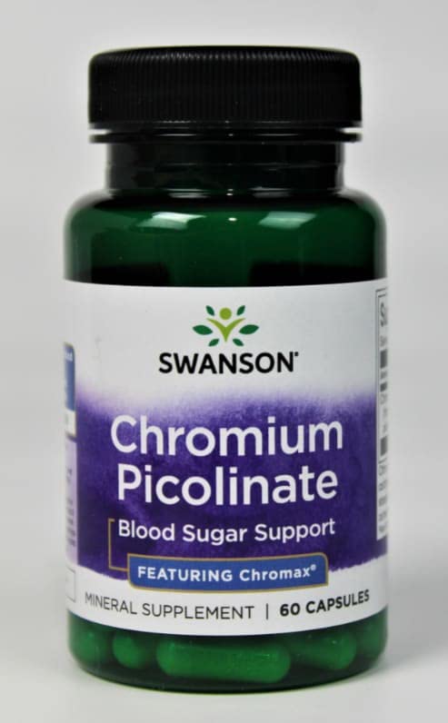 Swanson Chromium Picolinate 200 mcg 60 Capsules (2 Pack)