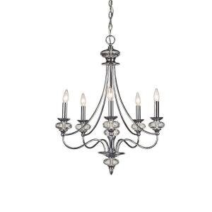 nottinghill collection 5-light chrome chandelier chrome
