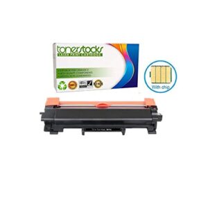 Tonerstocks Compatible Toner for Brother TN760 TN730 use in DCP-L2550DW HL-L2350DW Printer (Black, 1 Pack)