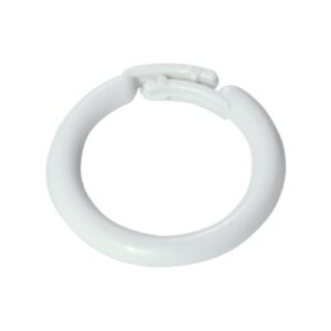 home sewing depot – white plastic split rings for shades & valances, 1/2″ id-7/8″od 25/pkg