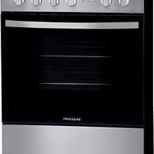 Frigidaire 24 in. 1.9 Cu. Ft. Electric Range in Stainless Steel with Hidden Bake, ADA Compliant