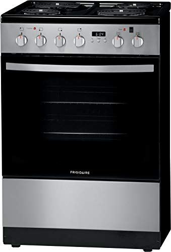 Frigidaire 24 in. 1.9 Cu. Ft. Electric Range in Stainless Steel with Hidden Bake, ADA Compliant