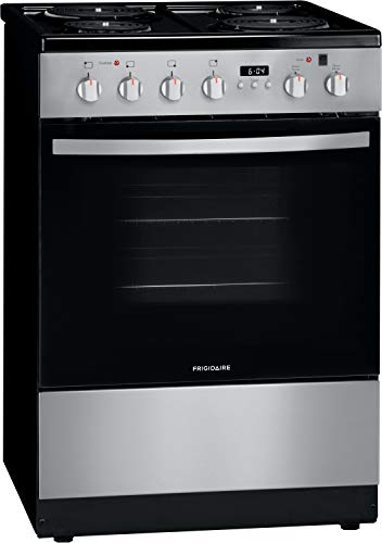 Frigidaire 24 in. 1.9 Cu. Ft. Electric Range in Stainless Steel with Hidden Bake, ADA Compliant